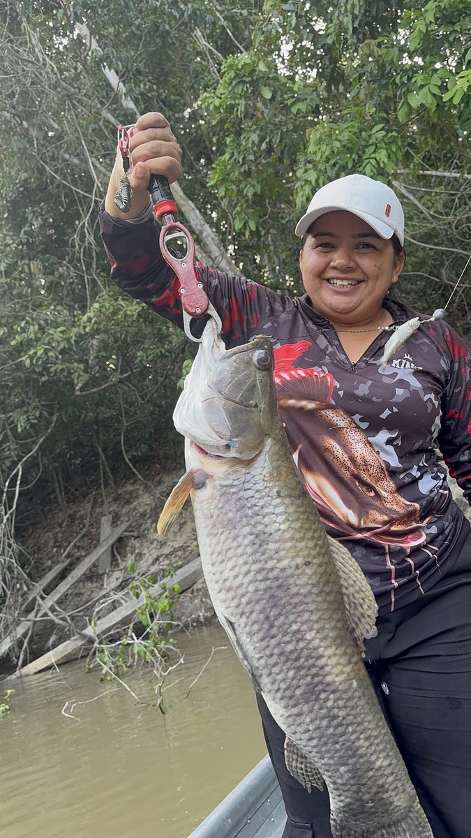Cliente pescando